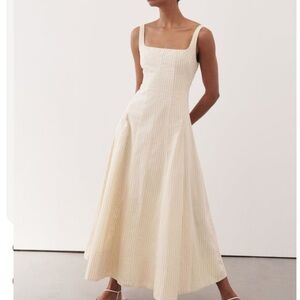 DISSH Cream Midi Dress